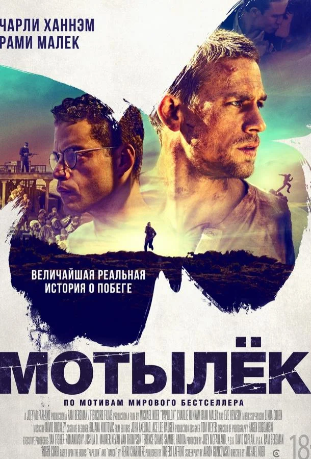 Мотылек (2017) смотреть онлайн